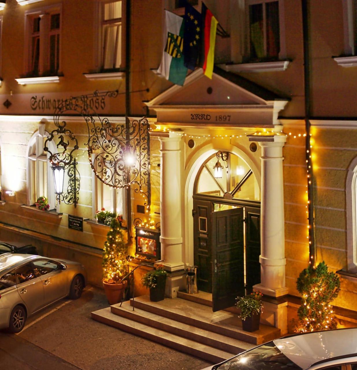 Hotel Schwarzes Ross Siebenlehn Dış mekan fotoğraf